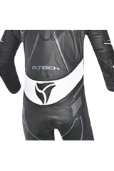 R-Tech Rising Star Kangaroo Mix Tuta Moto Intera Nero/Bianco 