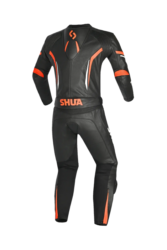 SHUA - INFINITY 2PC TUTA MOTO UOMO NERO ARANCIO – Yamoto.it