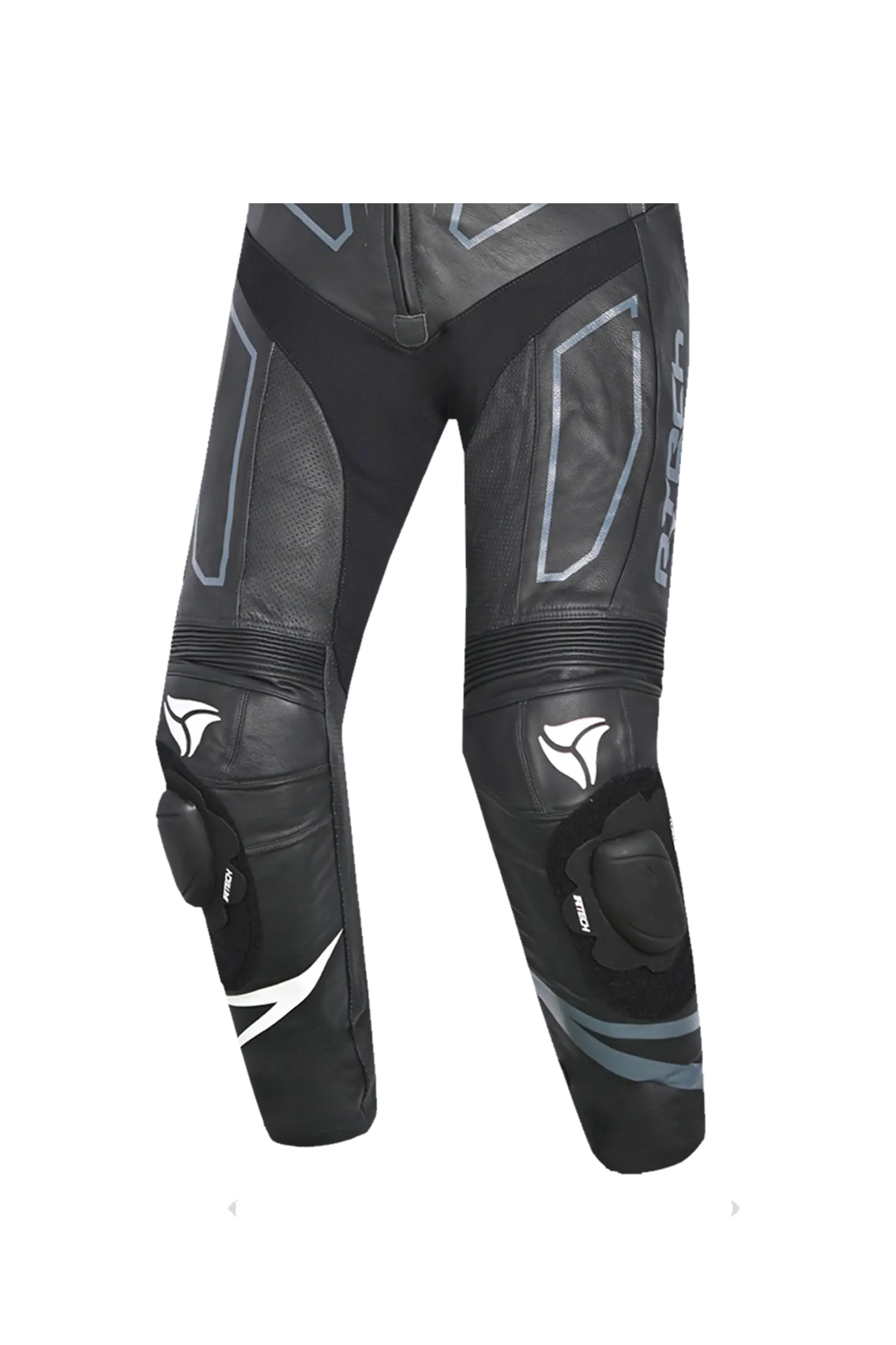 R-Tech Rising Star Kangaroo Mix Tuta Moto Intera Nero/Bianco 