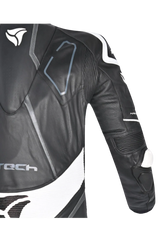 R-Tech Rising Star Kangaroo Mix Tuta Moto Intera Nero/Bianco 
