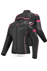 R-Tech Knight Rider Short Tre strati -Nero/Fucsia. 