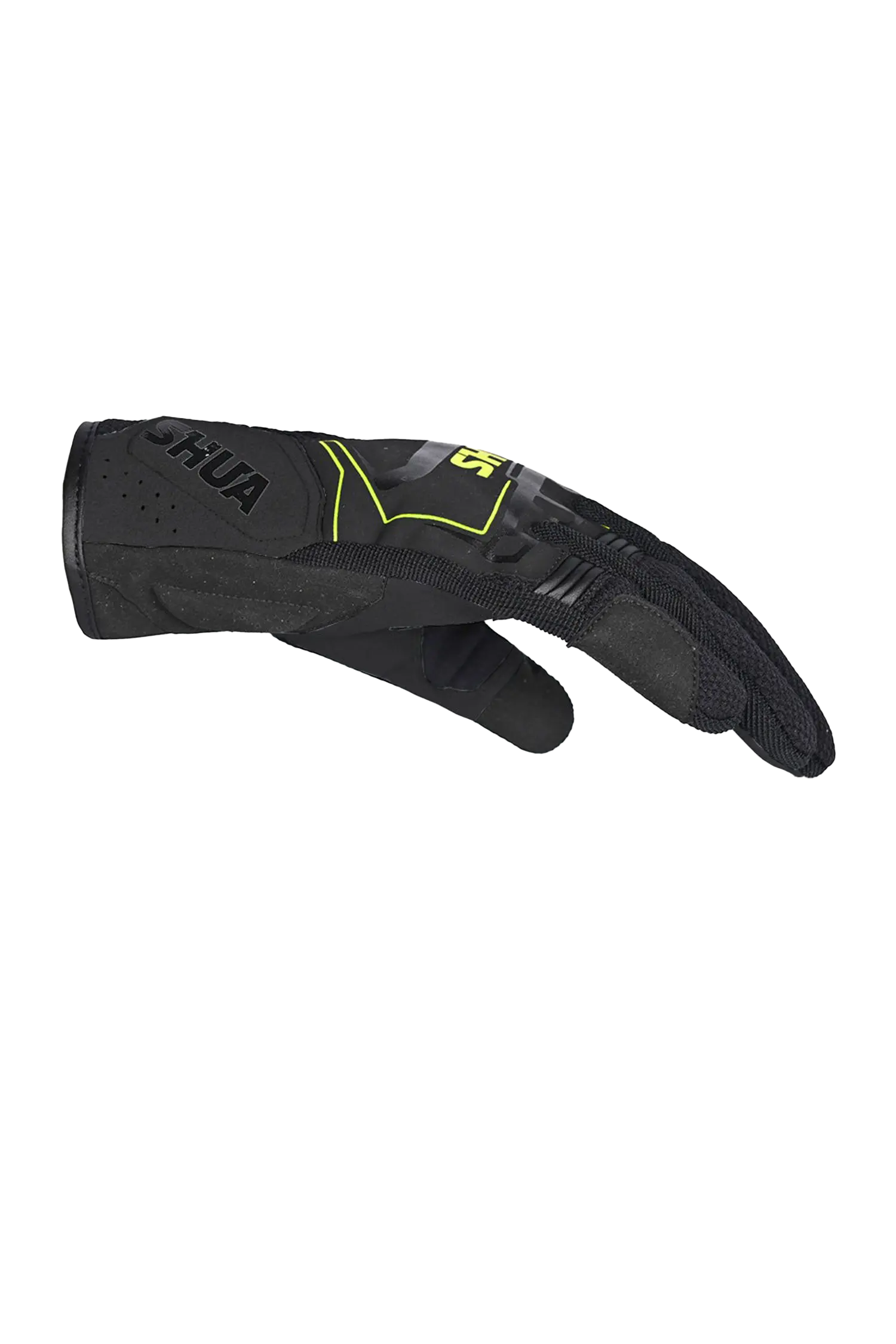 Shua - Sea Breeze Guantes Nero/F.Gialla 