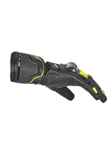 BELA Venom RS Guanti da corsa da Donna- Neri / Giallo Fluorescente 