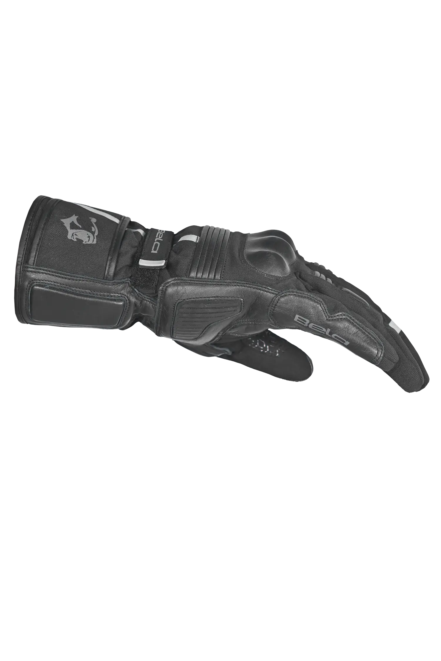 Bela Ice Winter WP Guanti Moto Nero/Grigio 