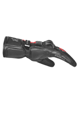 Bela Ice Winter WP Guanti Moto Nero/Rosso 