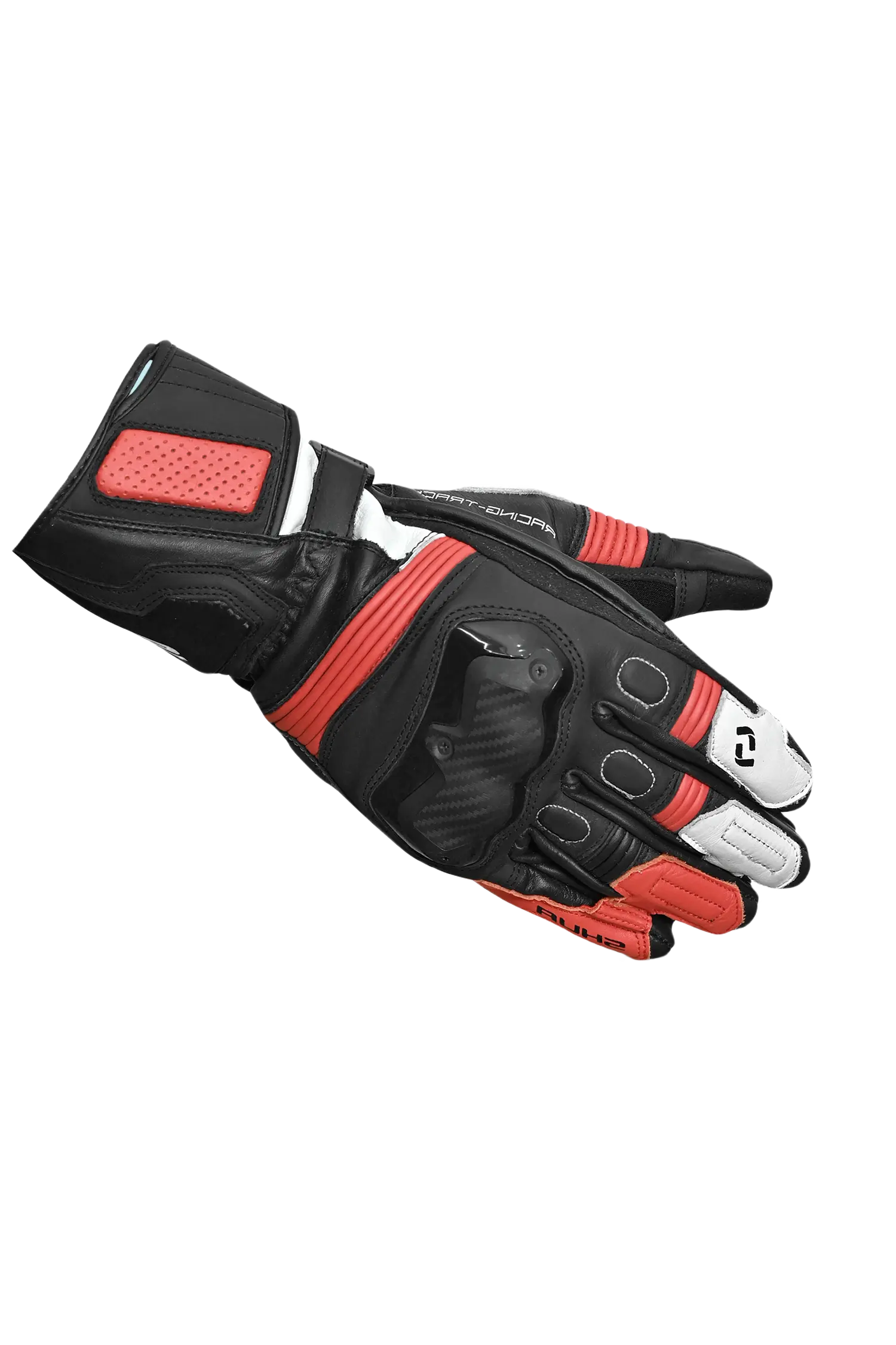 Shua - Ranger Pro Guantes Negro Rojo Blanco 