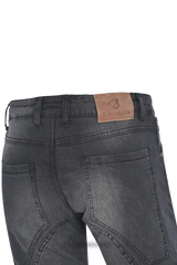 BELA Pantalon Rocker 30L Inseam Denim Jeans CE Nero 