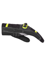 Bela Tracker Guanti invernali da Moto Uomo Nero/Giallo Fluor 