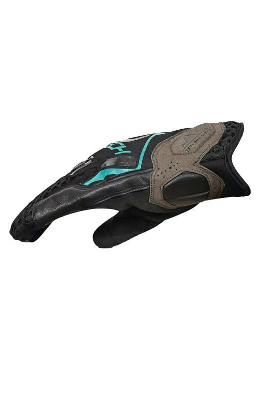 R-Tech - Ride Pro Lady Guantes Negro/Turquoise 