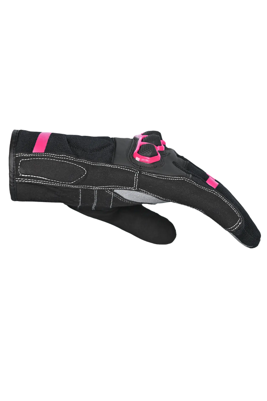 Bela Tracker Donna Guanti invernali da Moto Donna Nero/Rosa 