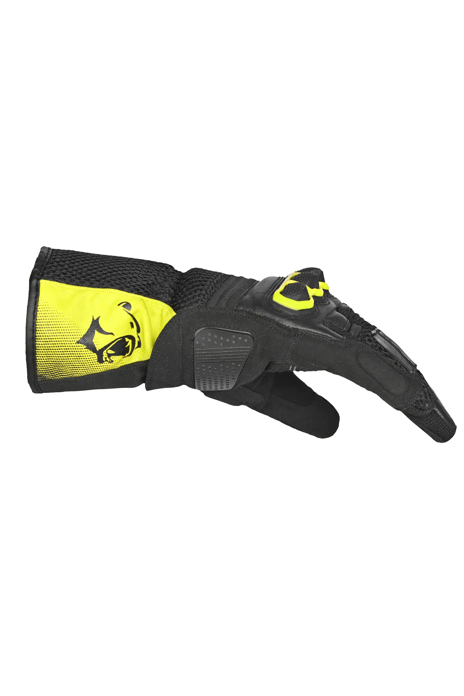 Bela Twix Guanti Moto Nero Giallo 