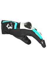 Bela Air Flow Donna Guanti moto estivi Nero / Terquise 