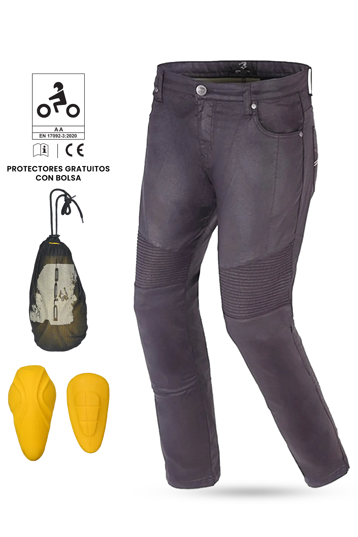 Bela Shirley Jeans da moto da donna Granato 