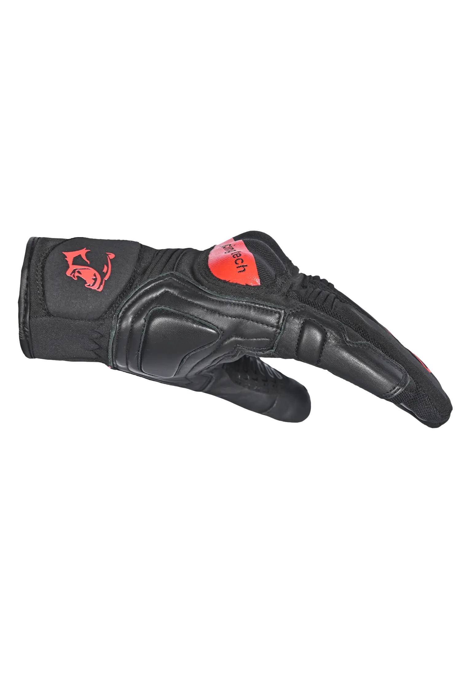 Bela Boom Donna WP Guanti invernali Nero Rosso 