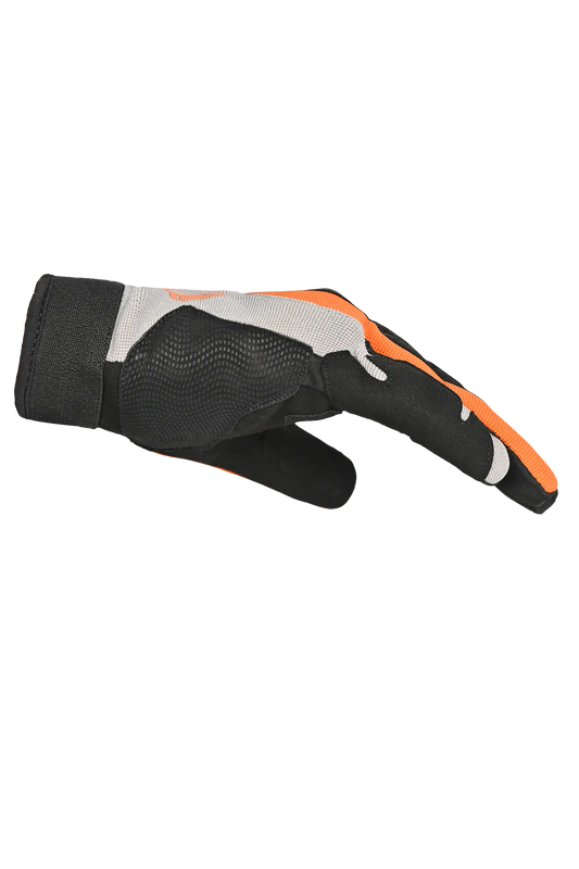 Bela Adventure Uomo Guanto Tessile Nero Arancio 