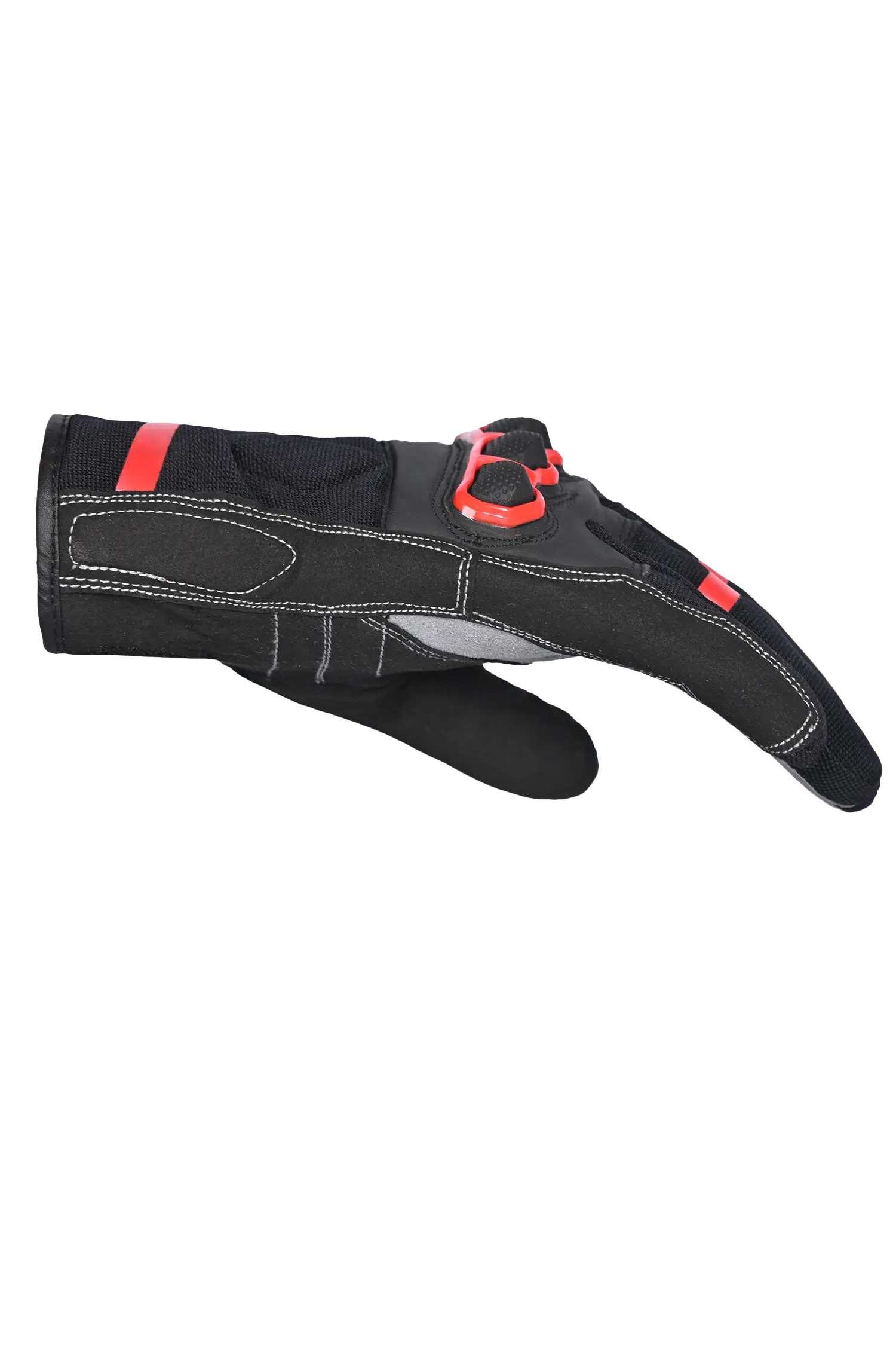 Bela Tracker Uomo Guanti invernali da Moto Uomo Nero/Rosso 