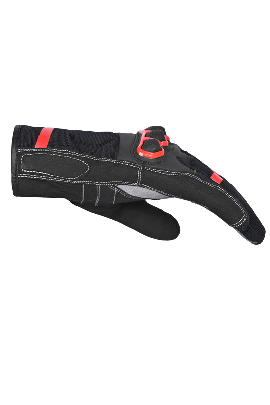 Bela Tracker Uomo Guanti invernali da Moto Uomo Nero/Rosso 