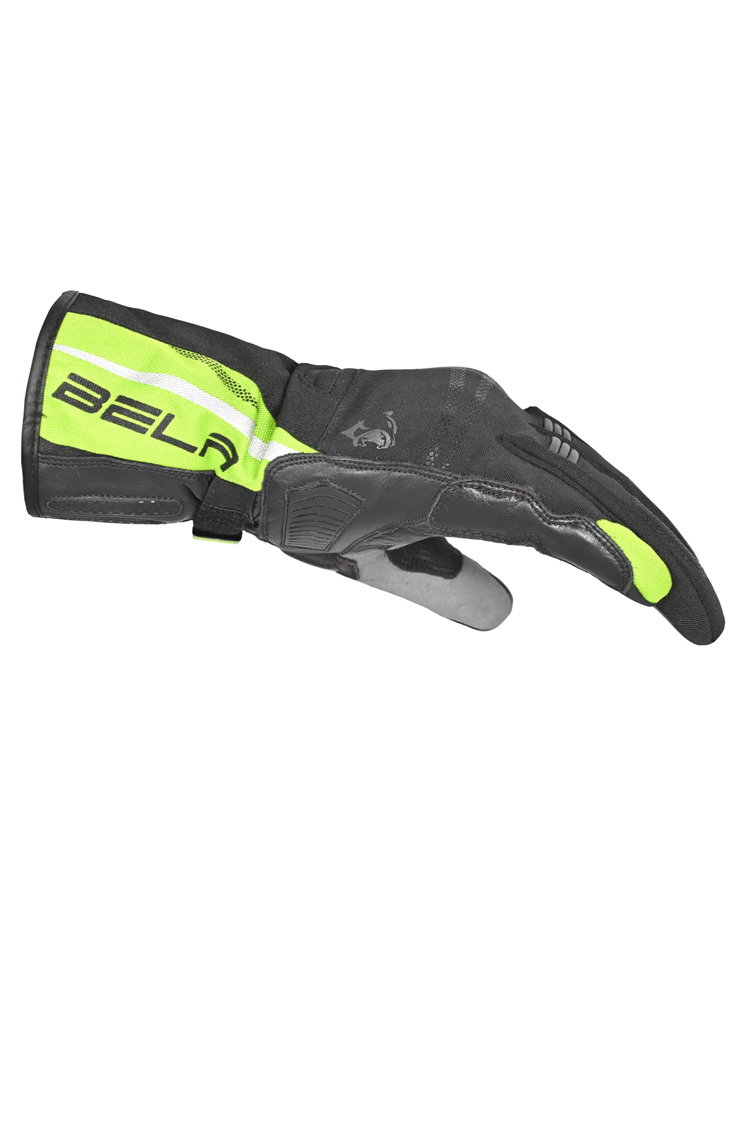 Bela Iglo Men Guanti invernali da uomo - Nero/Giallo Fluor 