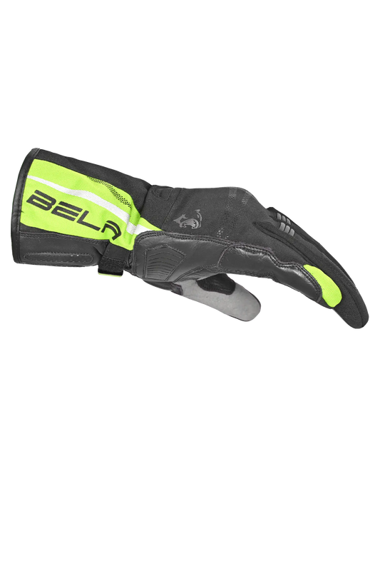 Bela Iglo Men Guanti invernali da uomo - Nero/Giallo Fluor 