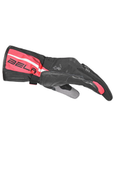 Bela Iglo Men Guanti invernali da uomo - Nero/Rosso 