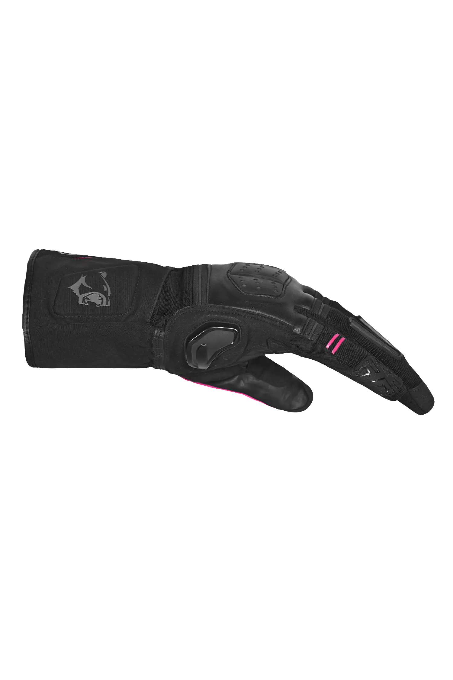 Bela Highway  Guanti invernali da Donna Nero/Rosa 