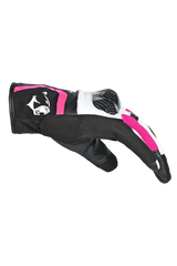 Bela Air Flow Donna Guanti moto estivi Nero Rosa 