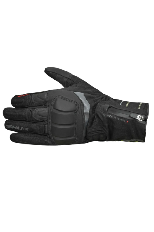 Shua - Guanti Thermal Thaw Nero F.Giallo 