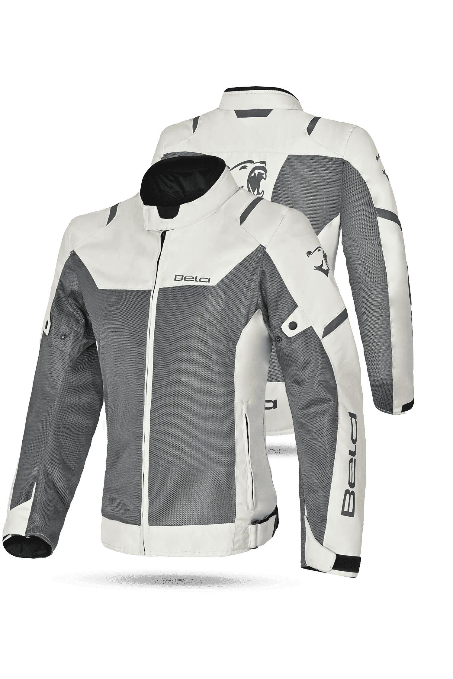 BELA Mesh Pro Giacca Estivo traforato Donna ghiaccio/grigio 