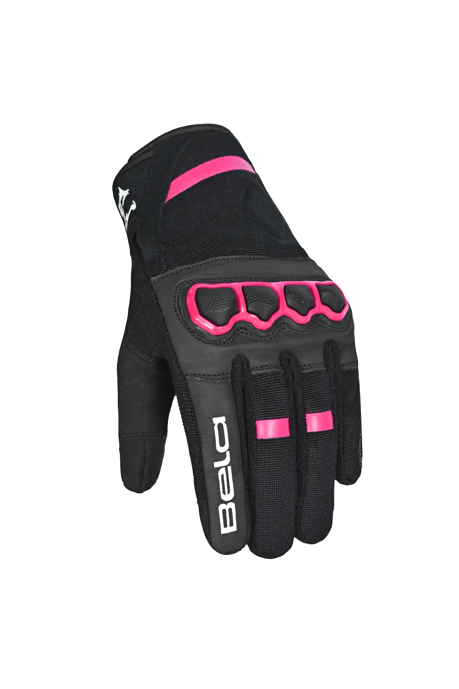 Bela Tracker Donna Guanti invernali da Moto Donna Nero/Rosa 