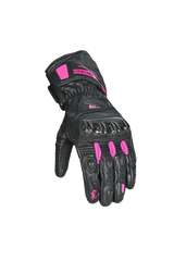 Bela Venom RS Lady Guanti da corsa donna Nero/Rosa 