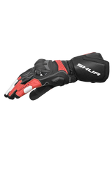 Shua - Ranger Pro Guantes Negro Rojo Blanco 