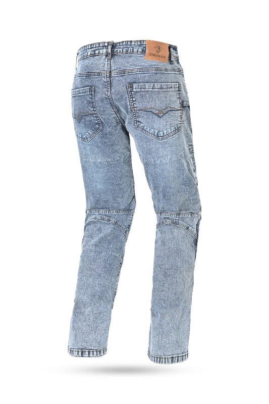 BELA Jack Jeans Da Motociclista Da Uomo Blu 