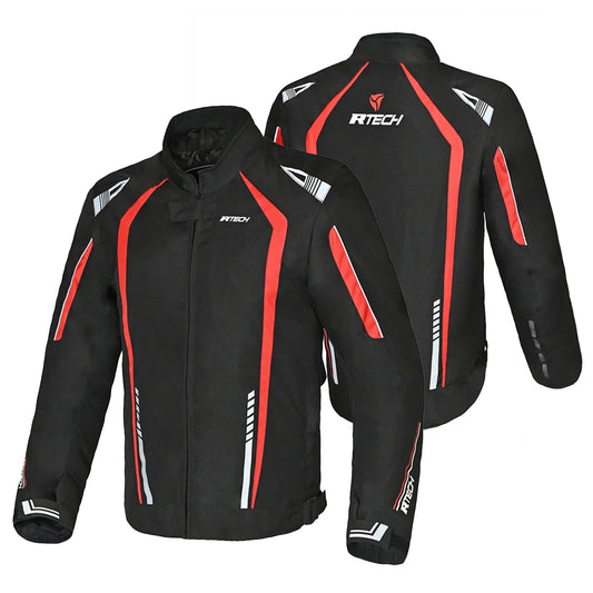 R-Tech Marshal Rosso Giacche Moto Tessile 