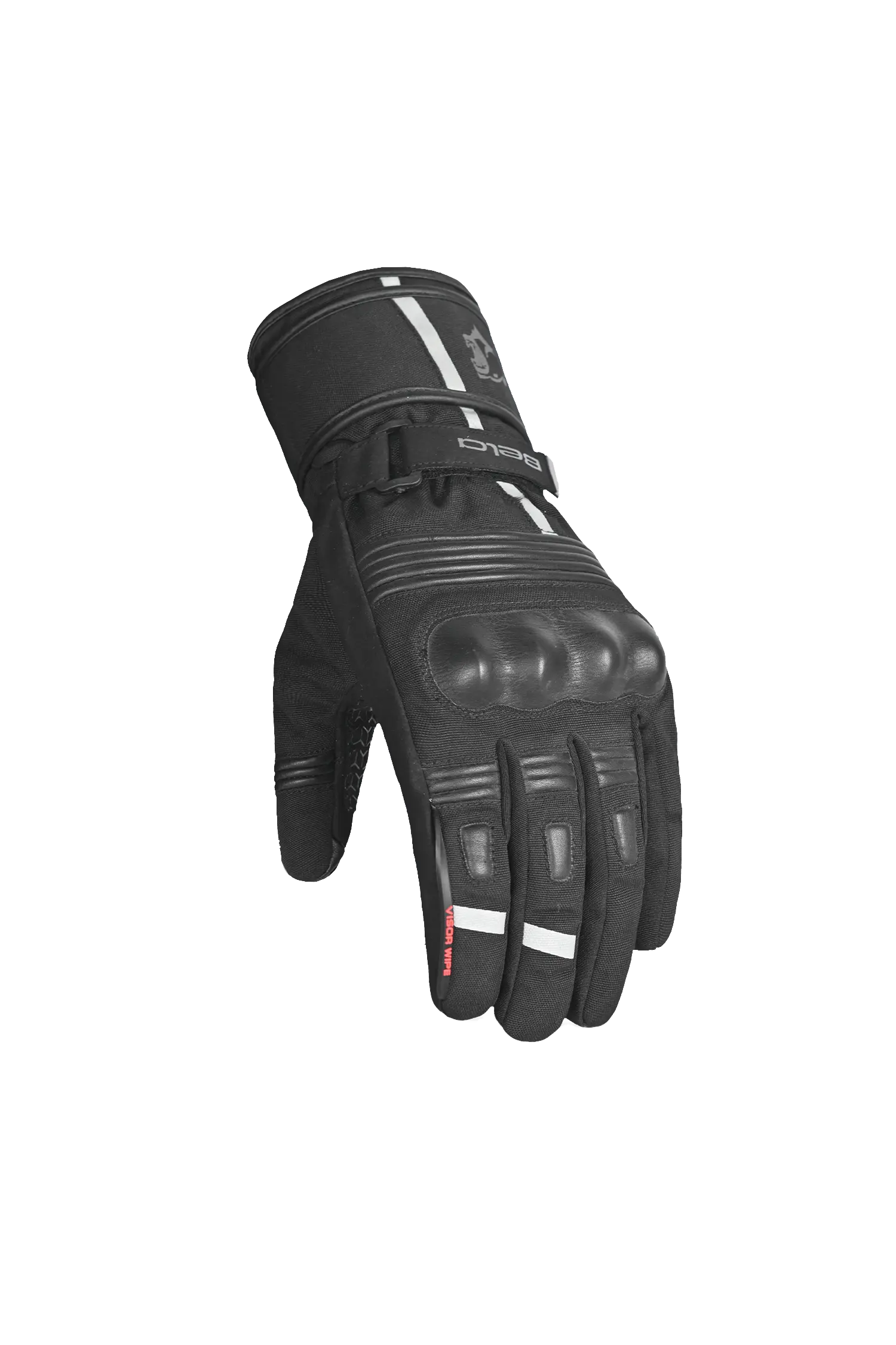 Bela Ice Winter WP Guanti Moto Nero/Grigio 