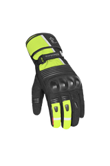 Bela Ice Winter WP Guanti donna Moto Nero Giallo Fluor 