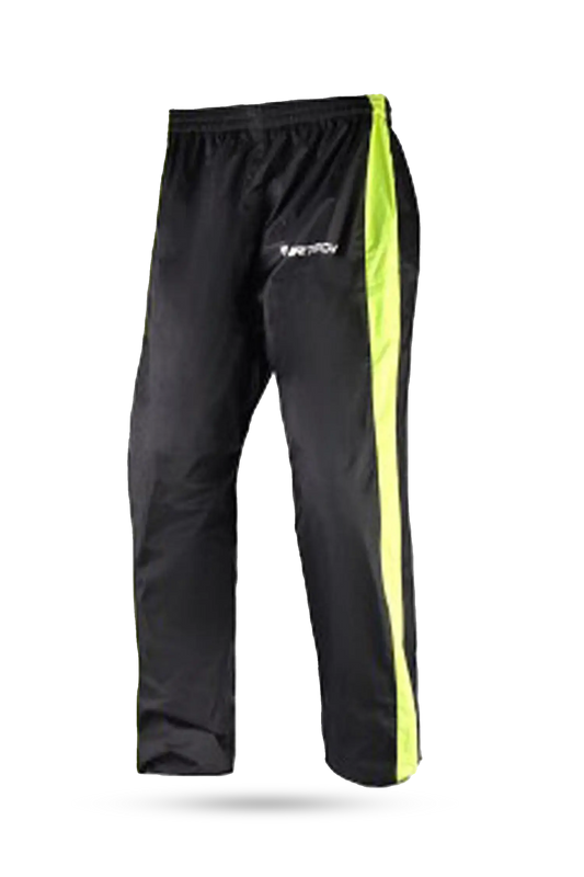 R-tech Tracker  Pantalone Antipioggia Impermeabile Nero/Fluo 