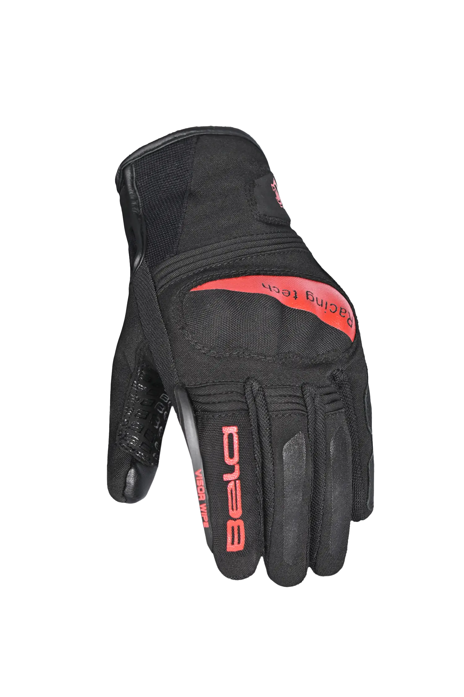 Bela Boom Donna WP Guanti invernali Nero Rosso 