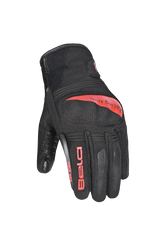 Bela Boom Donna WP Guanti invernali Nero Rosso 