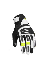 Bela Arizon Guanti Estivi Nero / Bianco / Giallo Fluo 