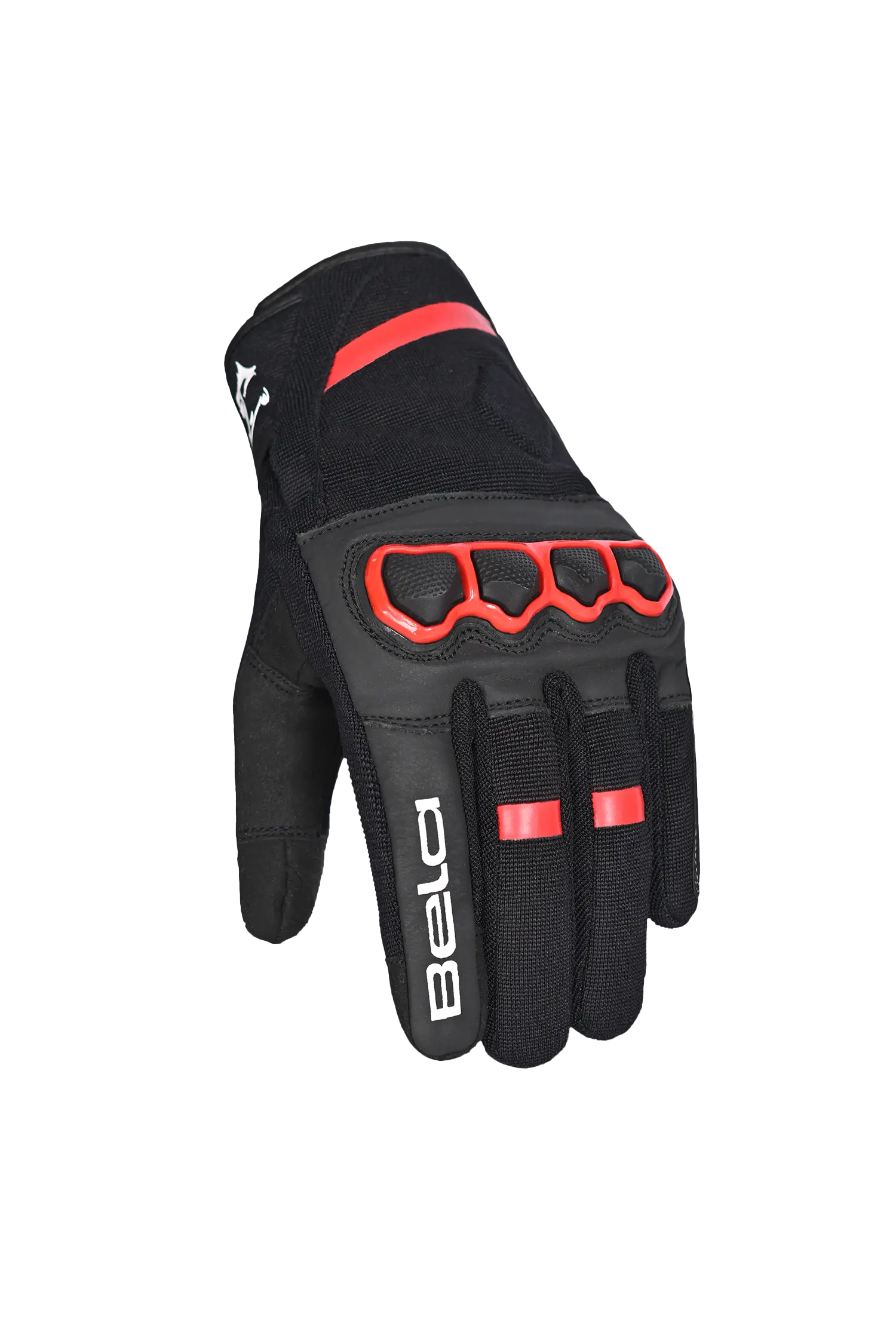 Bela Tracker Uomo Guanti invernali da Moto Uomo Nero/Rosso 