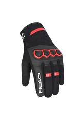 Bela Tracker Uomo Guanti invernali da Moto Uomo Nero/Rosso 