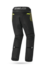 Bela Watson Pantaloni da moto touring Nero/Marrone/Giallo Fluor 