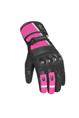 Bela Ice Winter WP Guanti Moto Donna Nero Rosa 