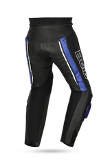 Bela Rocket Nero BLU donna Pantalone (Pelle Di Canguro Mix) 