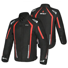 R-Tech Marshal Rosso Giacche Moto Tessile 