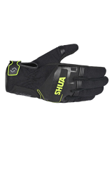 Shua - Sea Breeze Guantes Nero/F.Gialla 