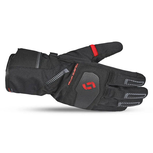 SHUA Snow Seal Winter Glove Nero Rosso 