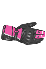 Bela Ice Winter WP Guanti Moto Donna Nero Rosa 