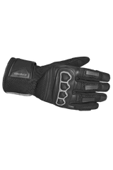 BELA Twix da Uomo Guanti Da Moto Neri Grigi 