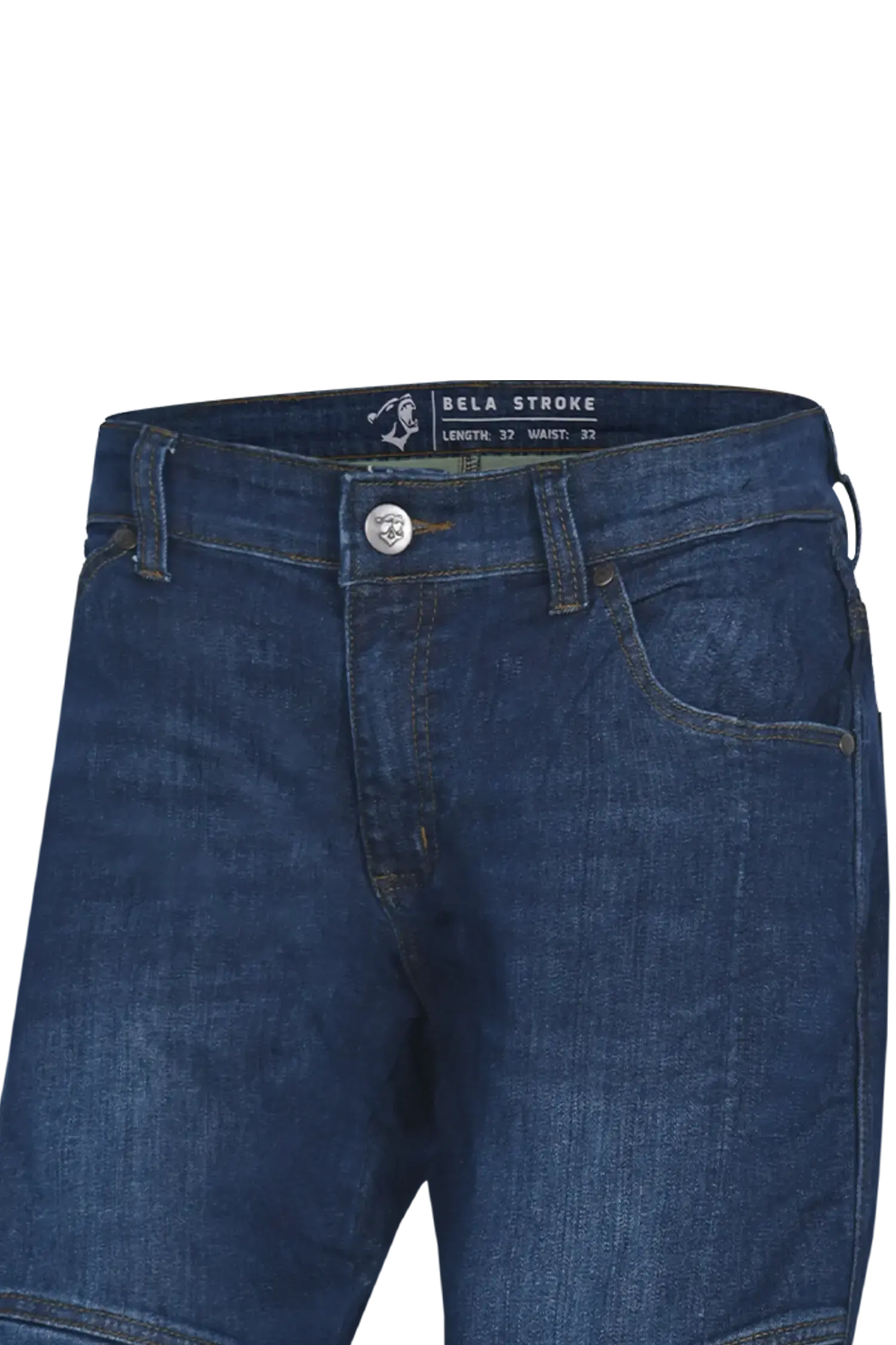 BELA Stroke Pantaloni Protettivi Moto Blu 